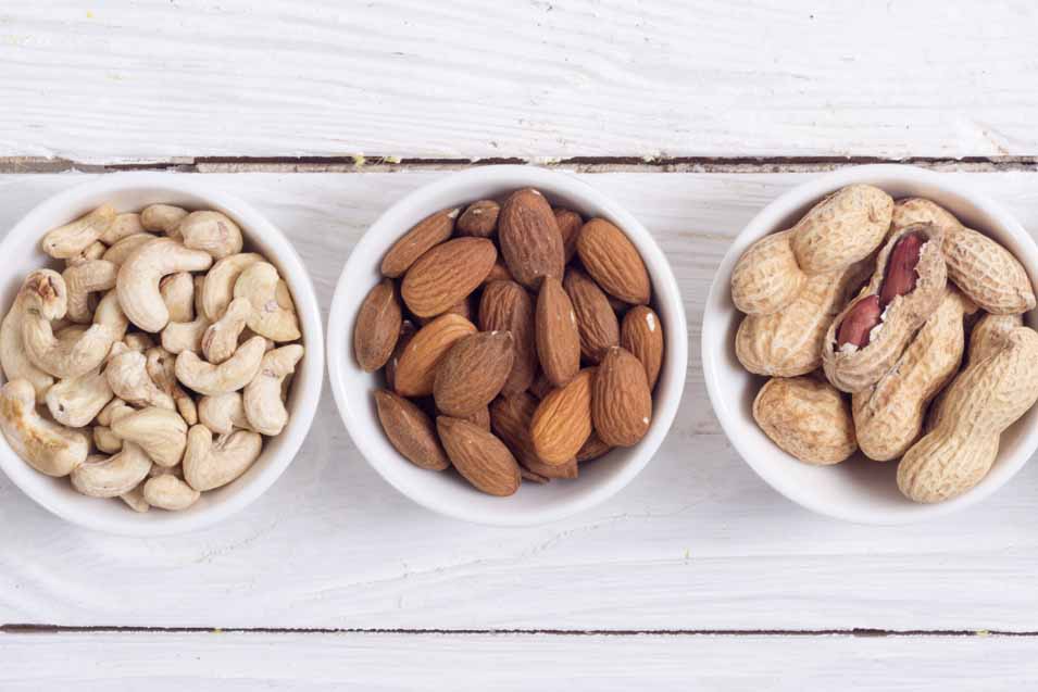 Picture of Peanuts, Almonds and Cashews
