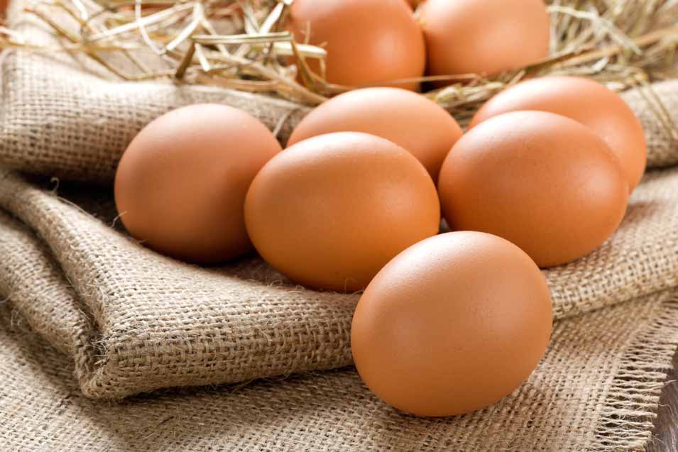 Picture of some brown eggs