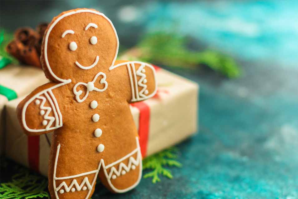Picture of a gingerbread man