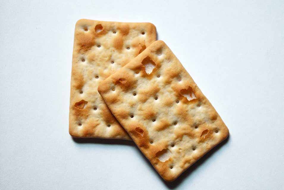 Picture of soda crackers