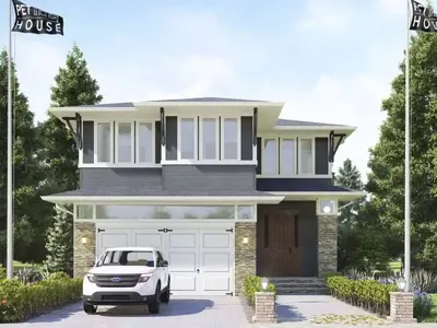 Mock up of Pet Friendly House