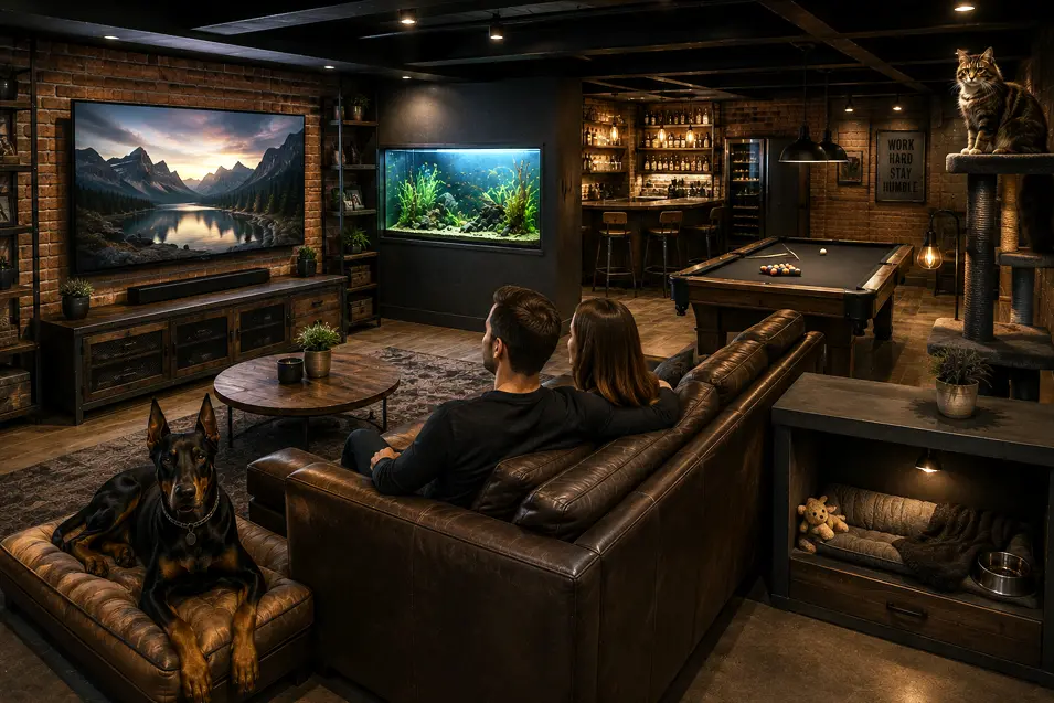 can you create a text based alt tag under 165 characters describing this room